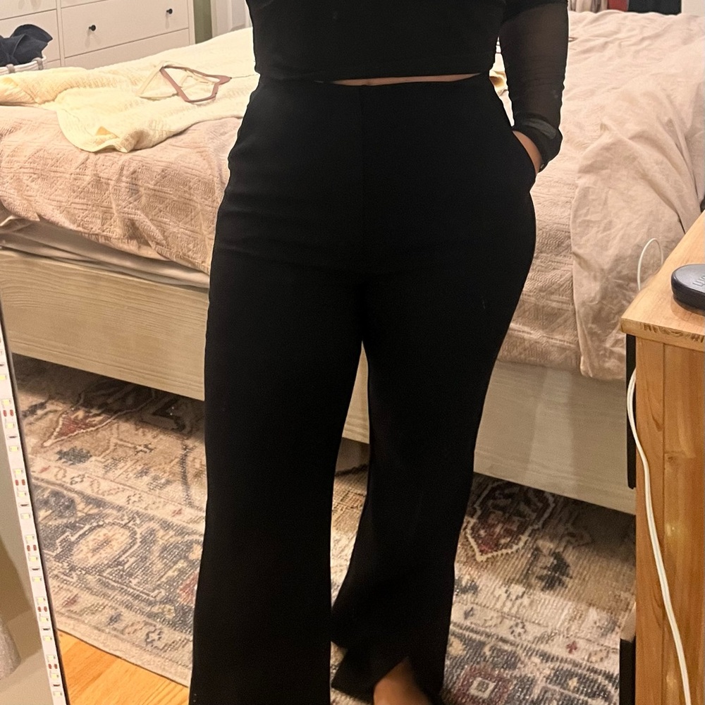 Tailored Flare Pants